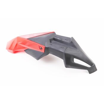 пластик - крило переднє 125-140cc, ЧОРНИЙ-ПОМАРАНЧЕВИЙ