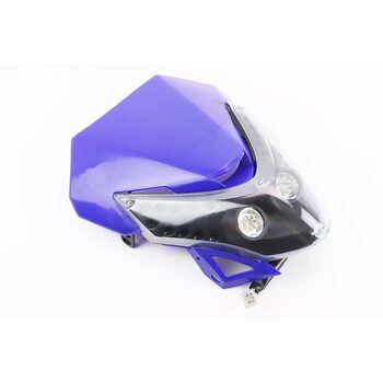 пластик - обтічник + фара, СИНІЙ, тип 2