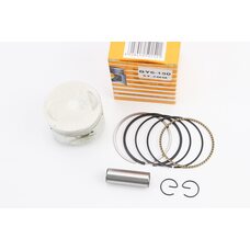 Поршень к-кт 150cc 57,4мм STD (палец 15мм) жёлтая коробка