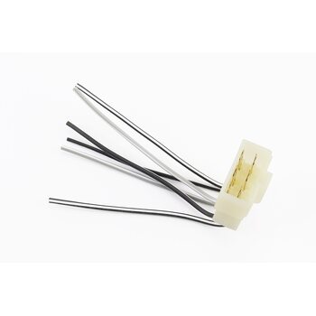 Роз'єм з дротами для реле-регулятора напруги 6конт - "тато", тип 2