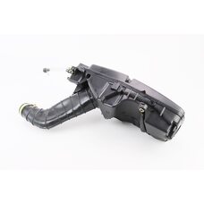 Фільтр повітряний в зборі (елемент "трикутник") 125cc, довгий патрубок