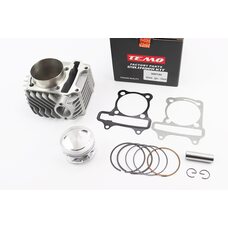 Цилиндр к-кт (цпг) WH180 62мм (высота цилиндра 69/90мм), (палец - 15мм), (см.фото размеров) Тайвань