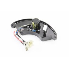 Реле напруги AVR однофазне 4-6кВт (корпус - сегмент, пластик, контакти - 2 "мама" + 4 "тато", 250V, 470µF)