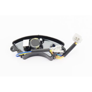 Реле напруги AVR однофазне 2-3,5 кВт (корпус - сегмент, пластик, контакти - 2 "мама" + 4 "тато", 250V, 220µF) Тип 2