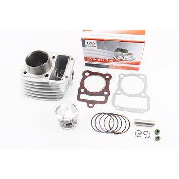 Циліндр к-кт (цпг) 125cc-56,5мм (висота циліндра 69/96мм) (палець 15мм), від 2шт -8%