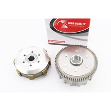 Сцепление, маховик в сборе (6 болтов, маховик 73 зуб.) ZUBR/F5