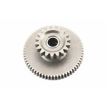 Шестерня стартера подвійна вторинна 18T/62T