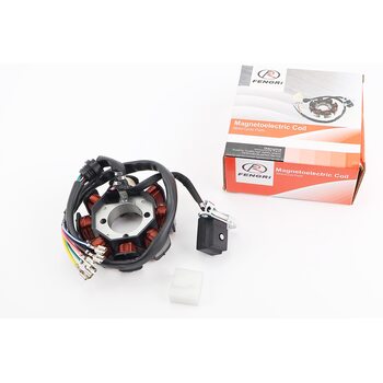 Статор магнето (генератора) (8 котушок "5 проводів"), (d=88,5мм)