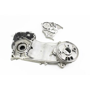 Картер левый 250cc + крышка редуктора