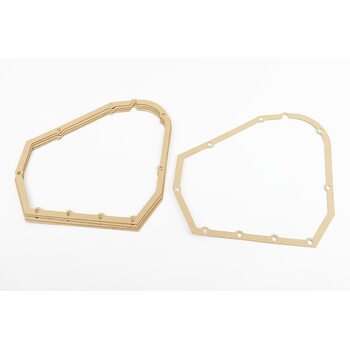 Прокладка крышки блока правой R190N/195NM 9отв., к-кт 5шт, (на блистере)