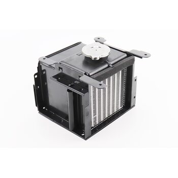 Радиатор R190N (алюминий), круглые соты, с кронштейнами облицовки