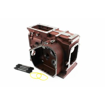 Блок двигателя, поршень 95mm, крышка правая 9отв., крышка левая 5отв., R195NM +гильза+шпильки 4шт