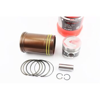 Поршнева R190N к-кт, поршень 90mm STD (форкамера "Підкова") +гільза +манжети, тефлонове покриття
