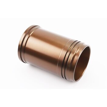 Гільза циліндра R190N (H-160mm, Dпоршня-90mm, Dвінця-108,75mm, Dверх.пояс-104,75mm, Dниж.пояс-103mm), жовта, з насічкою