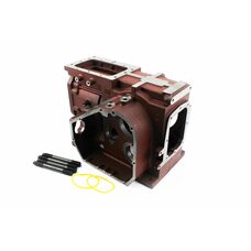 Блок двигателя, поршень 95mm, крышка правая 9отв., крышка левая 5отв., R195NM +гильза+шпильки 4шт