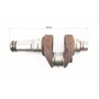Коленвал R190N (Dболта-М12x1,5, Dшейки-52mm, H-110mm)