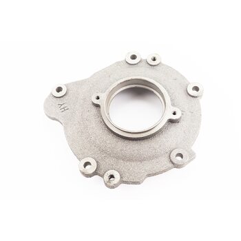 Крышка блока двигателя левая (со стороны маховика) 5отв. R190N/195NM Тип 2