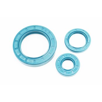 Сальники к-кт 3шт (20x40x8; 30x45x7; 50x75x12) сині