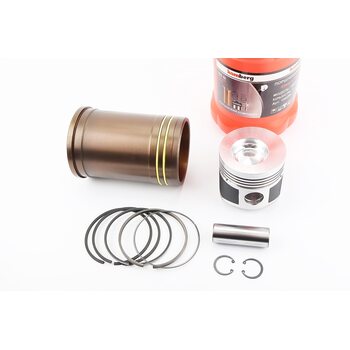 Поршнева R195N к-кт, поршень 95mm STD (форкамера "Конус") +гільза (жовта, з насічкою) +манжети