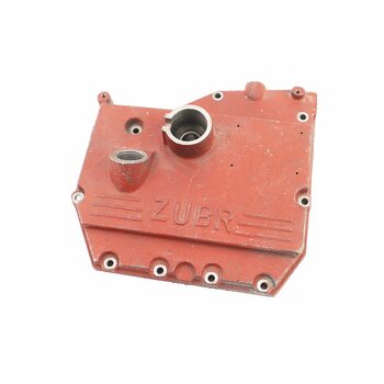 Кришка блока двигуна права (з боку заводного важеля), 9отв., чавун R190N/195NM Тип 2