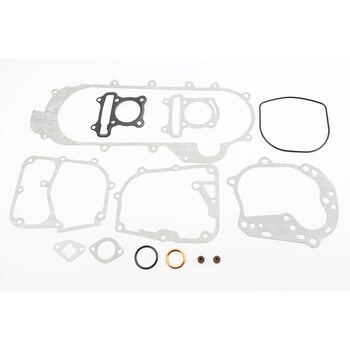 Прокладки двигуна 80cc-47мм, к-кт 13 деталей, довгий варіатор (метал)