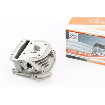 Головка циліндра + клапана в зборі 47мм-80cc (стандартні клапани), від 2шт -5%