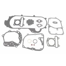 Прокладки двигателя 50cc-39мм, к-кт 13 деталей, короткий вариатор (метал)