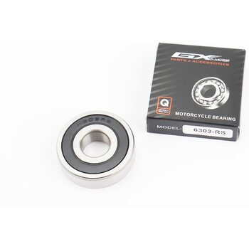 Підшипник 6303 RS ​​(17x47x14) 172FMM-5/175FMN; колінвалу GY6