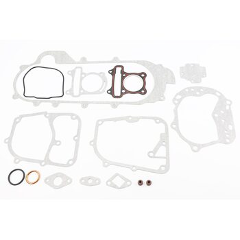 Прокладки двигуна 80cc-47мм, к-кт 15 деталей, довгий варіатор