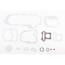 Прокладки двигателя 60cc-44мм, к-кт 14 деталей, длинный вариатор (метал)
