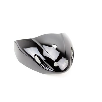 пластик - передний верхний (под рулем) "клюв", ЧЕРНЫЙ (возможны незначительные потертости, см. фото)