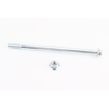 Вісь переднього колеса d12mm; L205mm + гайка