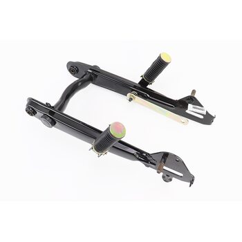 Маятник задний с сайлентблоками, подножками в сборе ALPHA