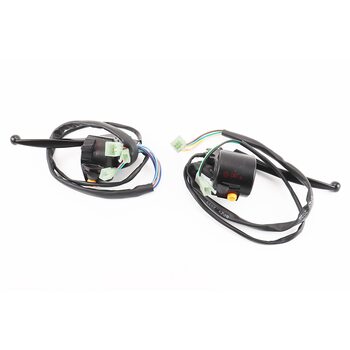 Блок кнопок на кермі лівий, правий к-кт із важелями (проводи з "фішками", під дзеркала М8) ALPHA