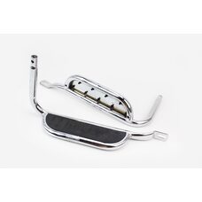 Підніжки задні лів., прав. к-кт 2 шт "ХРОМ"