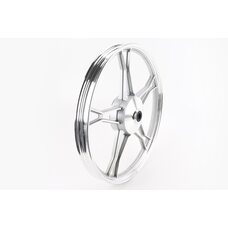 Диск передний литой 1,2-17" DELTA, серебристый (ось 10мм)