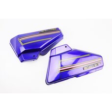 пластик - кришка бардачка ліва, права к-кт, СИНІЙ