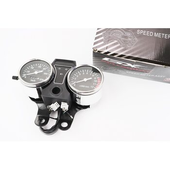 Спідометр в зборі "подвійний" 120 км/год тахометр електронний (вузьке кріплення)