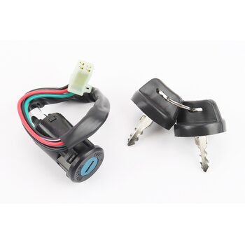 Замок запалювання (кріплення на клямках d-25мм) роз'єм малий "мама 4", тип 3