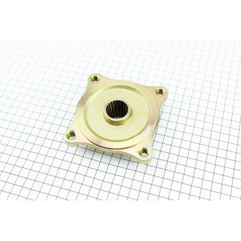 Ступица колеса со шлицами для оси 24мм под 4 болта