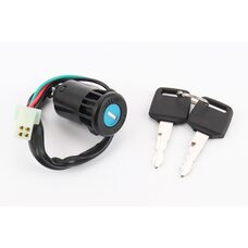 Замок запалювання (кріплення на клямках d-25мм) роз'єм малий "мама 4", тип 2