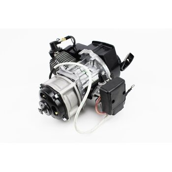 Двигатель для детского квадроцикла, минибайка с ЭЛЕКТРОСТАРТЕРОМ, 2Т 50cc