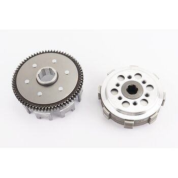 Зчеплення, маховик у зборі (6 болтів, маховик 70T) CB-150/200cc, тип1