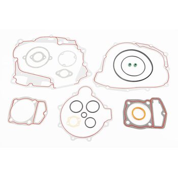 Прокладка двигателя CB-200cc 63,5мм, к-кт 18 деталей (красная нить)