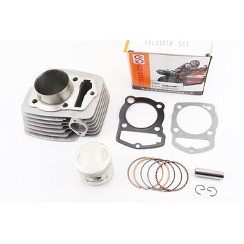 Циліндр к-кт (цпг) CB150cc 62,0мм (висота циліндра 69/97мм, палець 15мм) жовта коробка