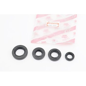 Сальники к-кт 4шт (12x20x5; 14x28x7; 20x34x7; 16x28x7) двигателя, CBВ-250cc
