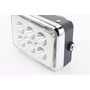 УЦІНКА CB125-250 (Viper 125J) Фара передня в зборі СВІТОДИОДНА, 180x120мм (тріснуте скло, див. фото)