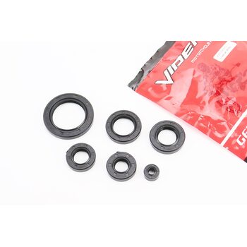 Сальники к-кт 6шт (6,5x14,5x7; 14x28x7; 16x28x7; 20x34x7; 22x35x7; 34x50x7) двигателя, CB-150cc