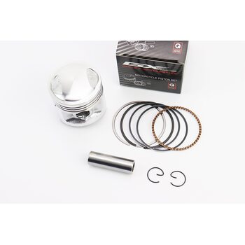 Поршень к-кт CB/CG125cc 56,5мм STD (высота 52,0мм; палец 15мм)