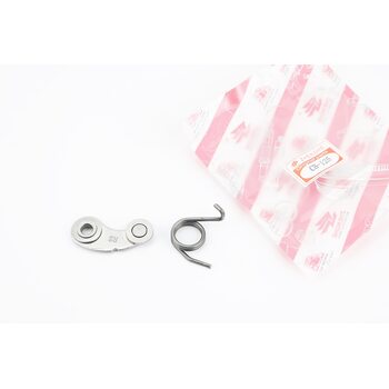 Ролик – фиксатор КПП на пластине + пружина.